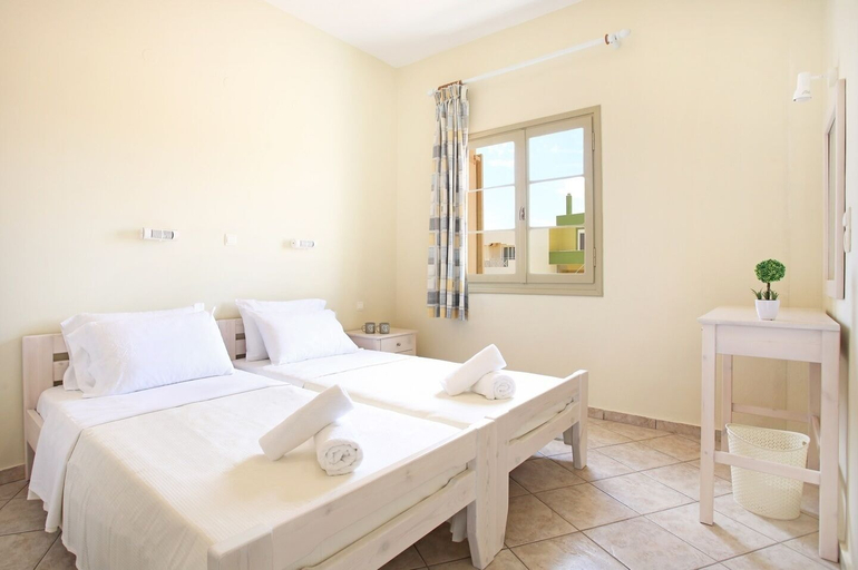 Bedroom 4, Beachfront Apartments in Gouves, Crete