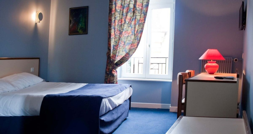 Bedroom 3, Hotel Restaurant Rive Gauche, Haute-Vienne