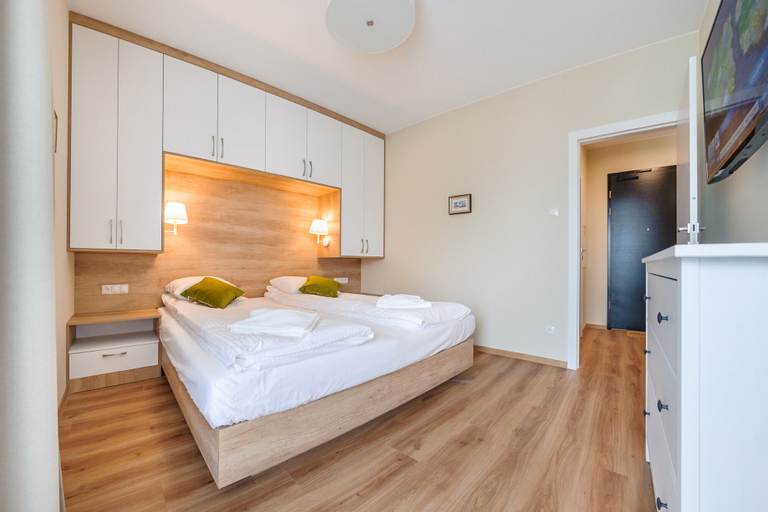 Bedroom 3, Apartamenty Sun & Snow Okrzei, Gdańsk City