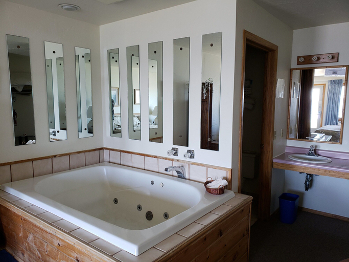Bathroom 4, Algoma Beach Motel, Lake Michigan