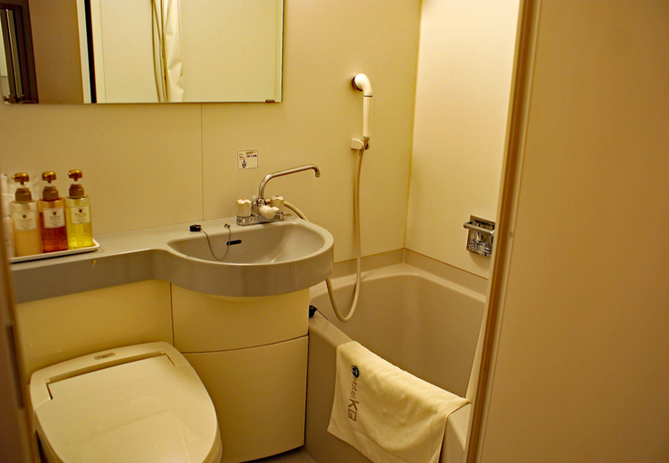 Bathroom, Business Hotel KG, Ōita