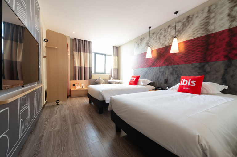 Bedroom 2, Ibis Guanyun Kowloon Port Water Street Hotel, Lianyungang