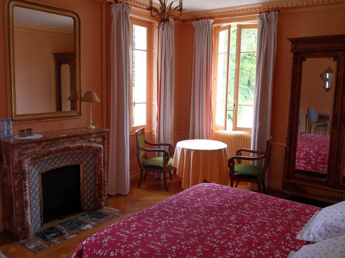 Bedroom 4, Château de la Motte, Loire