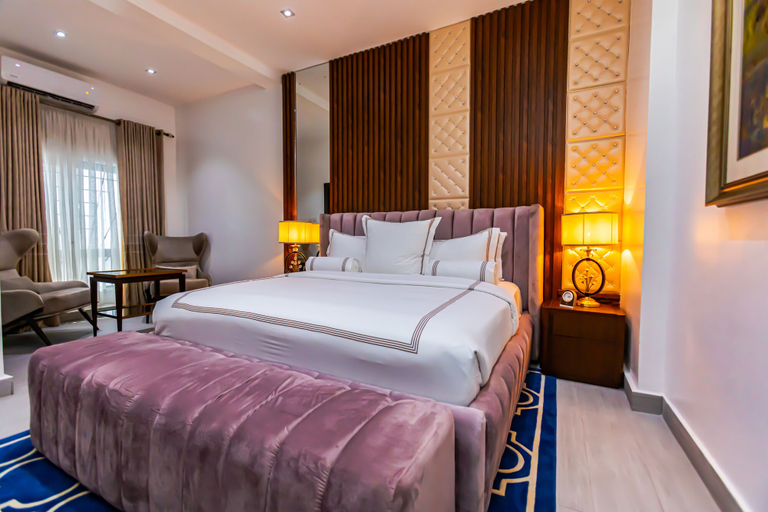 Bedroom 2, Isglo Hotels Ikoyi, Eti-Osa