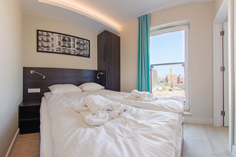 Bedroom 2, Apartamenty Sun & Snow Chmielna Park, Gdańsk City