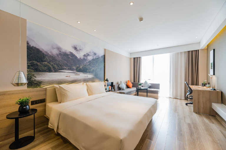 Bedroom 2, Atour Hotel Hangzhou Future Tech Zone Haichuang Park, Hangzhou