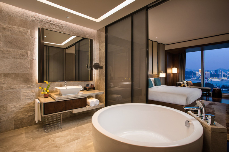 Bathroom 5, HUALUXE Hotels and Resorts XIAMEN HAICANG HARBOUR VIEW, Xiamen