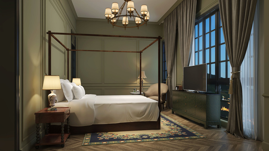 Bedroom 5, Hotel Indigo HEILONG LAKE by IHG, Meishan