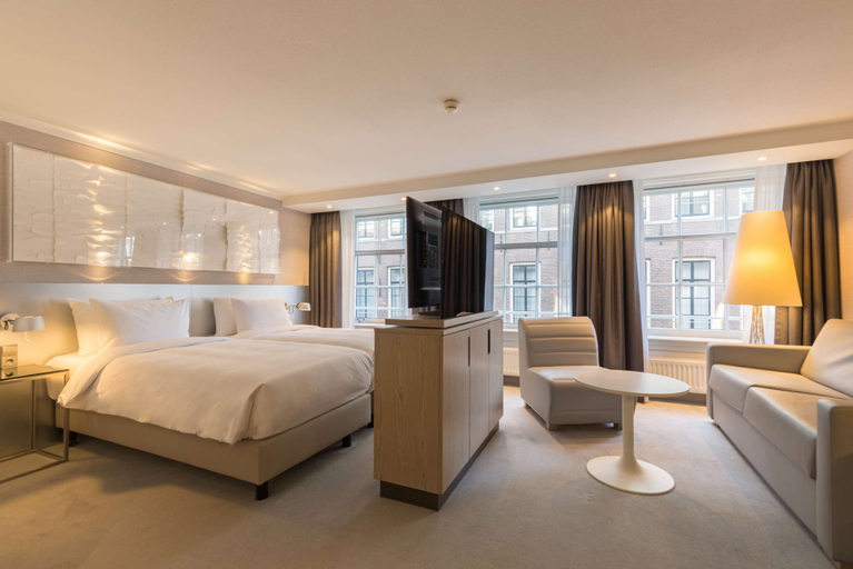 Bedroom 2, Radisson Blu Hotel Amsterdam, Amsterdam