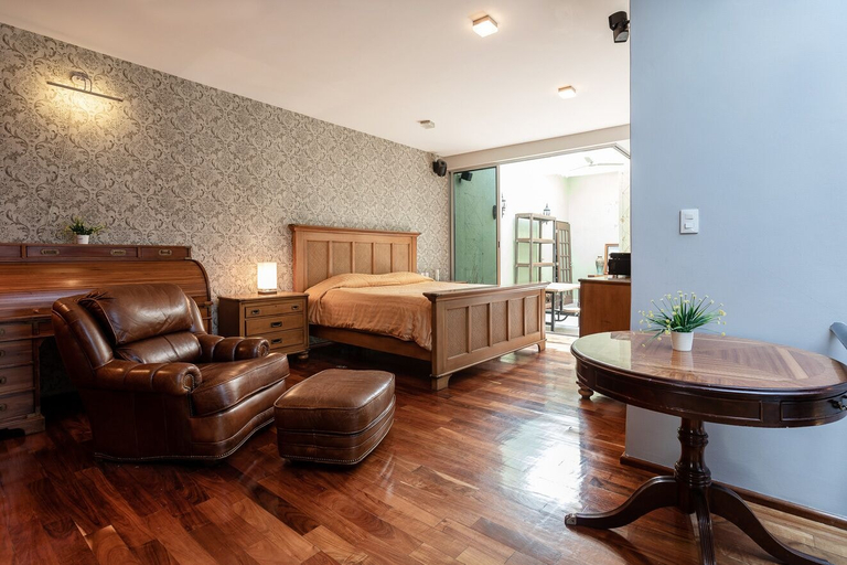 Bedroom 2, Destination Condesa @Roma Norte Penthouse Loft, Mexico City