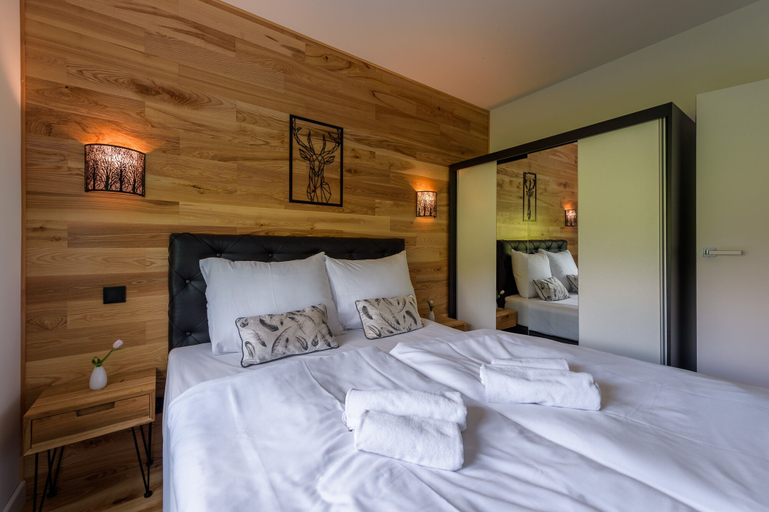 Bedroom 2, Leśniczówka - Apartamenty 5d, Lubań