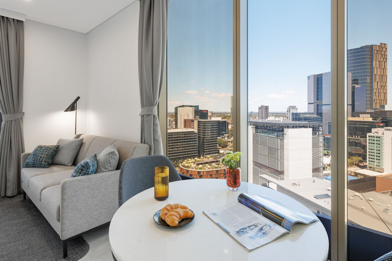 Bedroom 4, Meriton Suites George Street, Parramatta, Sydney