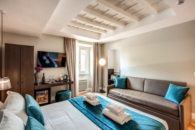 Bedroom 2, Hotel 55 Fifty five, Roma
