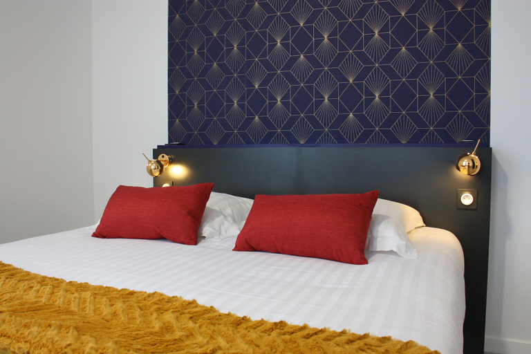 Bedroom 2, Hôtel du Parc, Landes