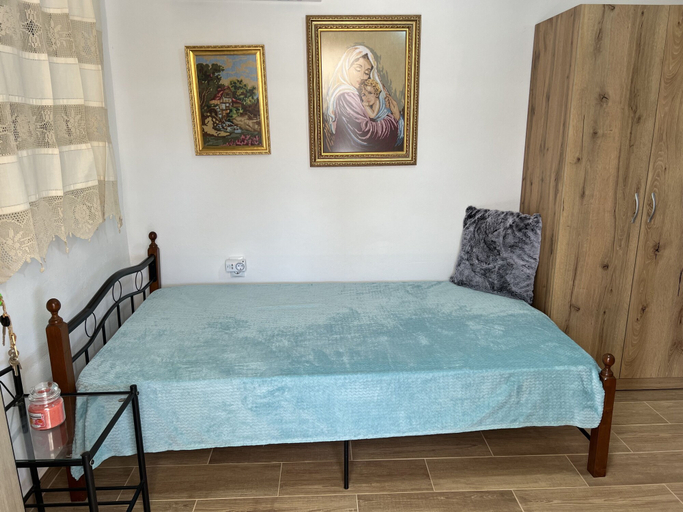 Bedroom 3, Eco Studio Flat Kalyvia Thorikou, Greece, Attica