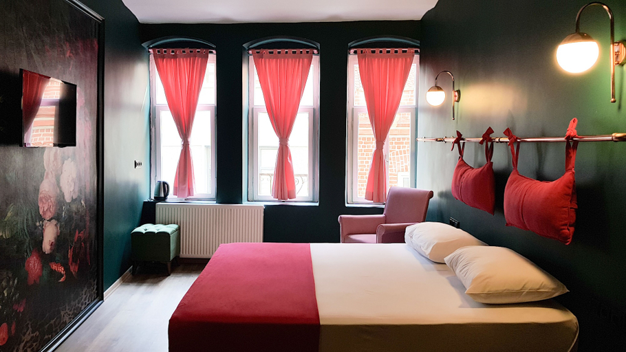 Bedroom 5, Casa Rosa Suites, Beyoğlu