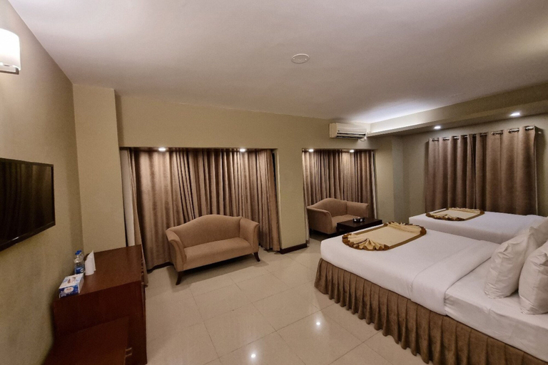 Bedroom 2, Hotel Fountain, Dhaka