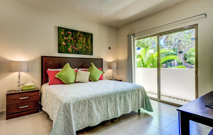 Bedroom 3, Rebecca 2 bedrooms sleeps 5, Cozumel