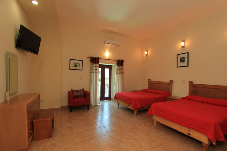 Bedroom 3, Hotel Santa Rita, Guanajuato