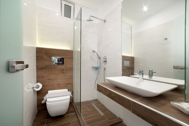 Bathroom 4, Kalamaki Beach Hotel - Zakynthos Island, Ionian Islands