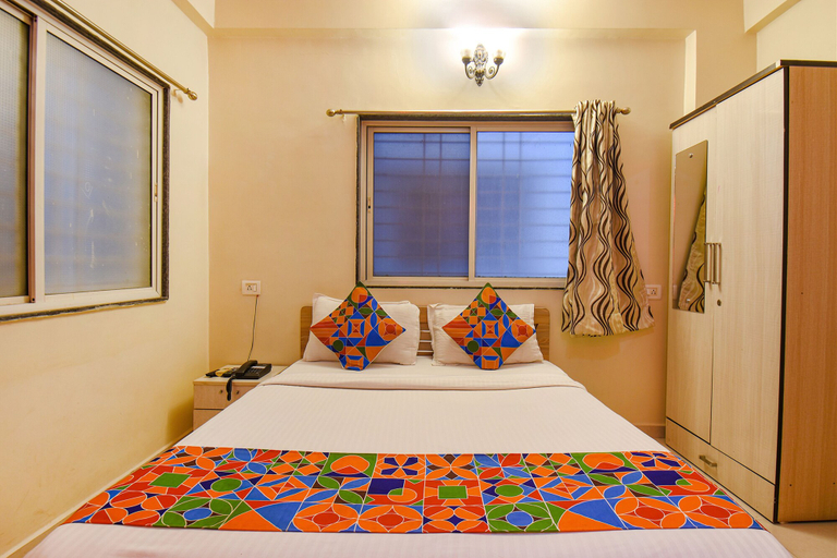 Bedroom 2, FabHotel 4 Star Executive, Pune