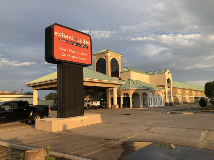 Exterior & Views 2, Extend-a-Suites - Extended Stay, I-40 Amarillo West, Potter