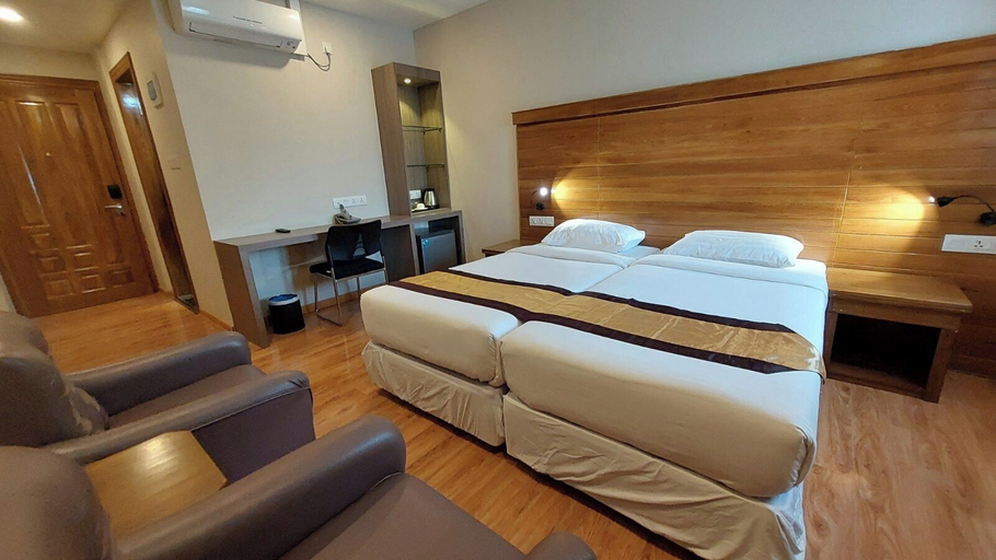Bedroom 3, Hotel Grand Galaxy, Yangon