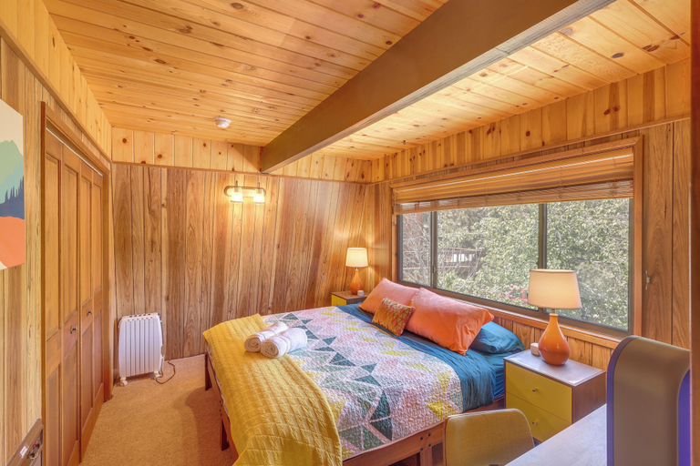 Bedroom 3, Colorful Alpine Cabin w/ Deck & Mountain View, Kern