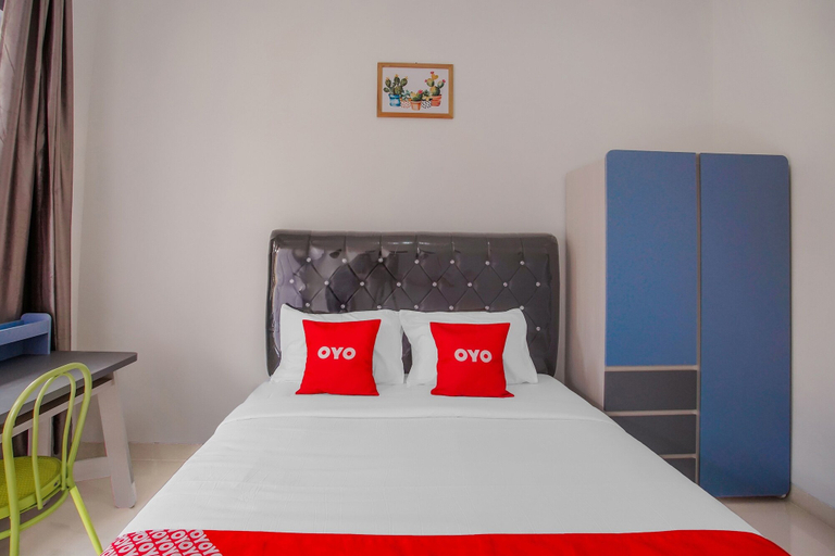 Bedroom 3, Hotel O Wisma Bambu Syariah, Bandar Lampung