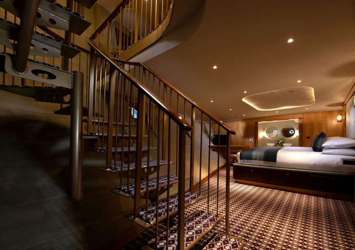 Bedroom 2, Fingal - A Luxury Floating Hotel, Edinburgh