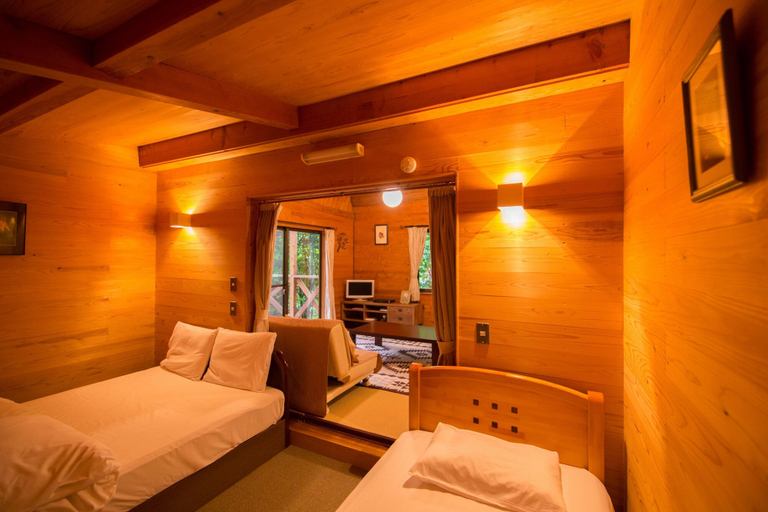 Bedroom 2, Yufuin Tsukahara Kogen Sanso Donguri, Yufu