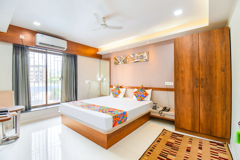 Bedroom 3, FabHotel Prime Rajmudra - Nr. Butterfly Trampoline Park, Hinjawadi, Pune