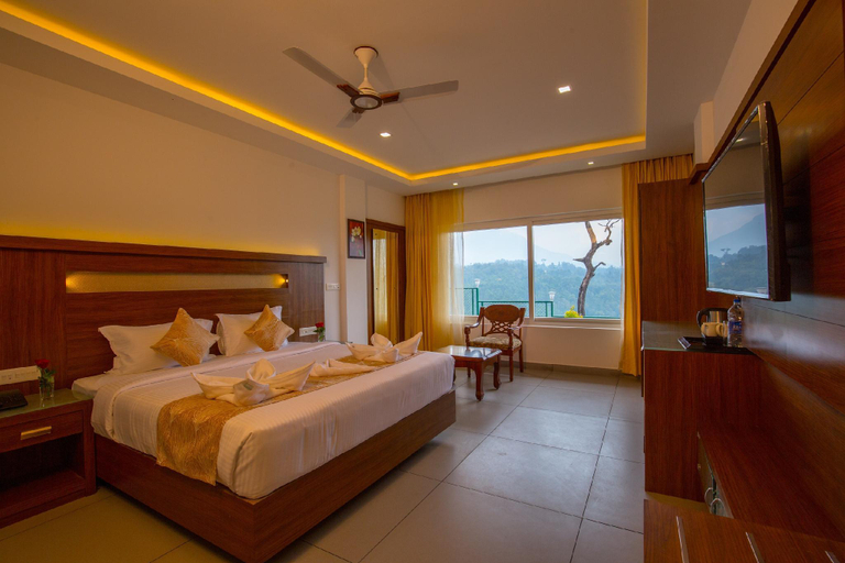 Bedroom 3, The lake view munnar Resort, Idukki