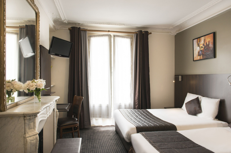 Bedroom 3, Hotel Corona Rodier Paris, Paris