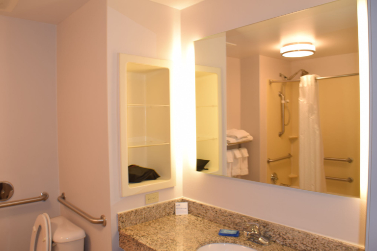 Bathroom 5, Holiday Inn Express & Suites SPARTA by IHG, Randolph