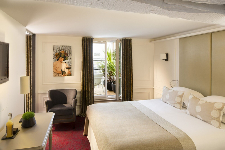 Bedroom 4, Hôtel Moliere, Paris