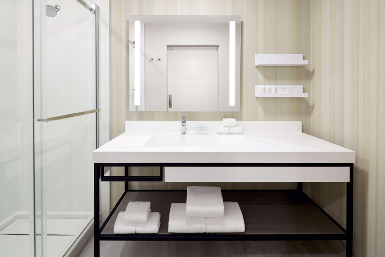 Bathroom 5, Hilton Garden Inn Montreal Midtown, Montréal