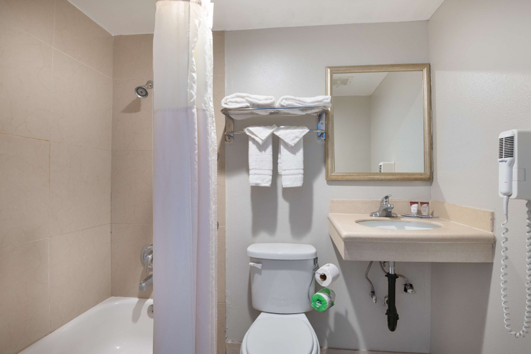 Bathroom 4, Red Roof Inn Tucson Downtown - University, Pima