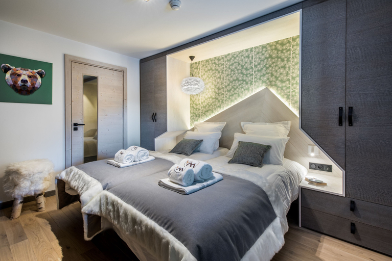 Bedroom 3, Chalet Skadi, Savoie