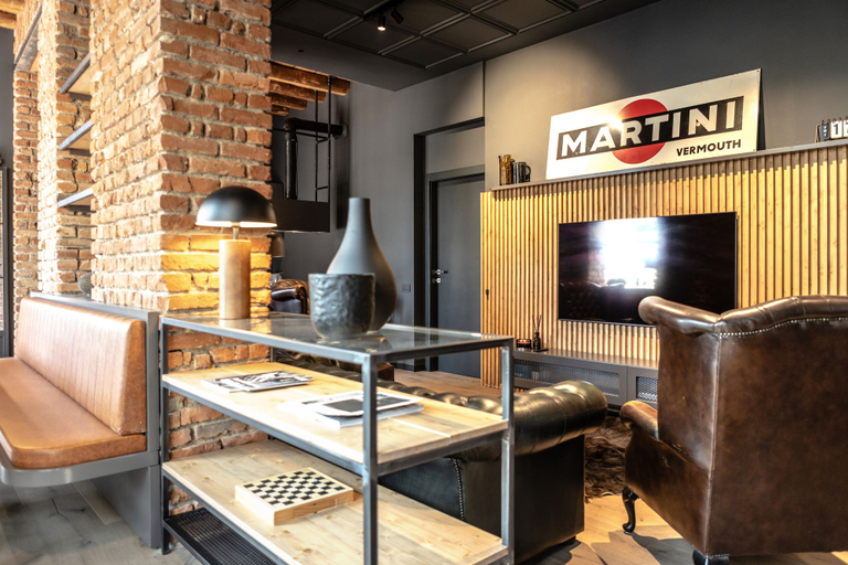 Living area 2, AR Tribeca Loft, Bergamo
