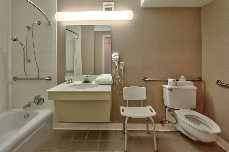 Bathroom 4, Ramada Plaza by Wyndham Albuquerque Midtown, Bernalillo