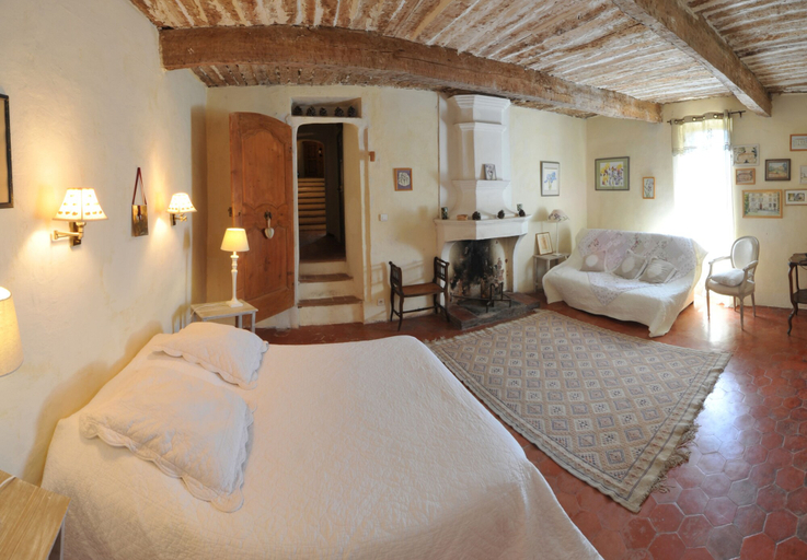 Bedroom 4, Bastide de l'Adrech, Alpes-de-Haute-Provence