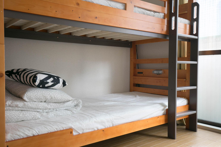 Bedroom 2, Free fixed Wi-Fi! Nishi Nakasu Apartment 301. , Fukuoka