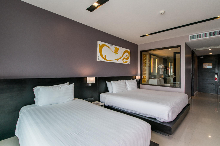 Bedroom 3, Suite Studio Apt With Hot Tub Bath In Front Pa Tong Beach, Phuket Island