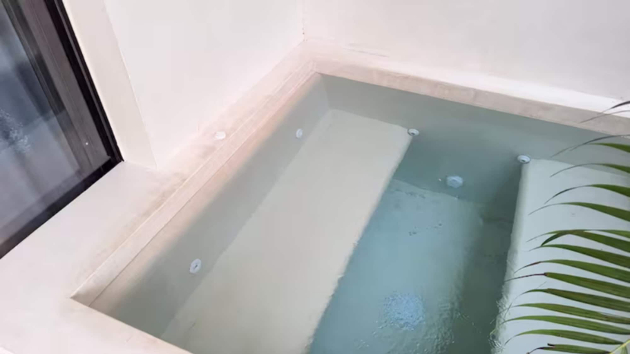 Bathroom 5, Espectacular Dpto 3 Rooms Gym Jacuzzi, Cozumel
