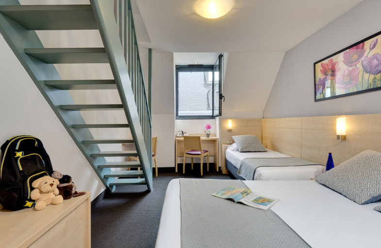 Bedroom 2, Hotel Padoue, Hautes-Pyrénées