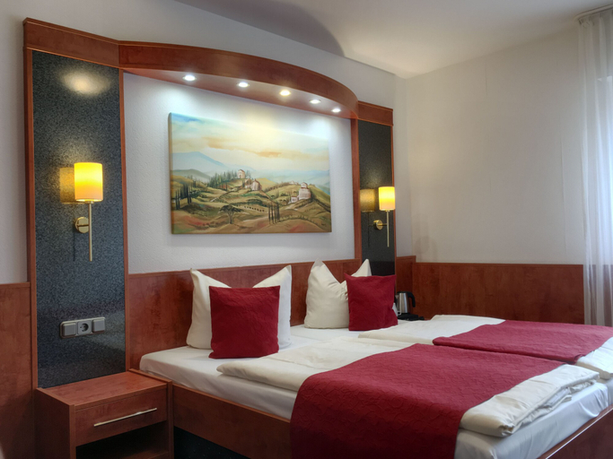 Bedroom 3, Hotel Hansa, Offenbach am Main