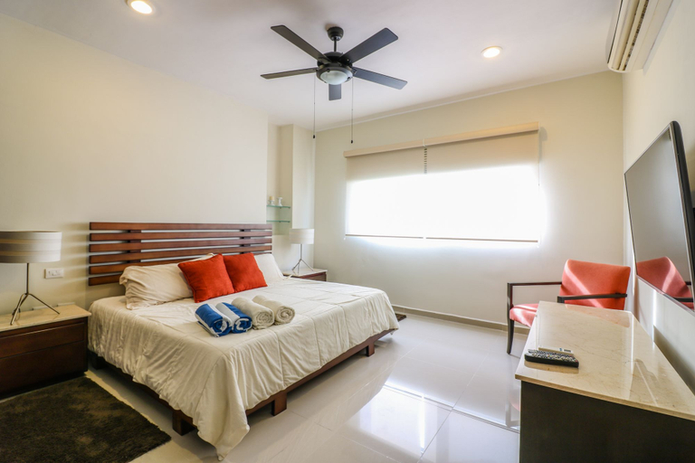 Bedroom 4, Apartment Sabbia B401, Cozumel