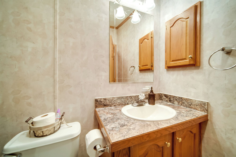 Bathroom 3, Secluded Ohio Getaway on 65 Acres!, Ashtabula