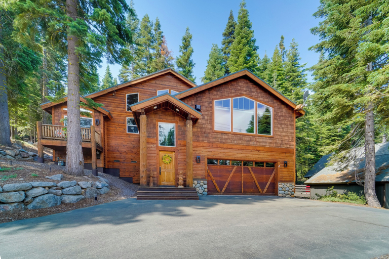 Exterior & Views 2, Tahoe Donner Mountain Cabin: Surrounded by Forest!, Nevada